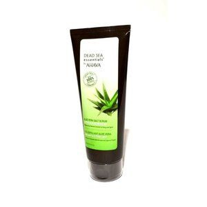 Dead Sea AHAVA Essentials Aloe Vera Salt Scrub, Soothing and Detoxifying 7.5 oz